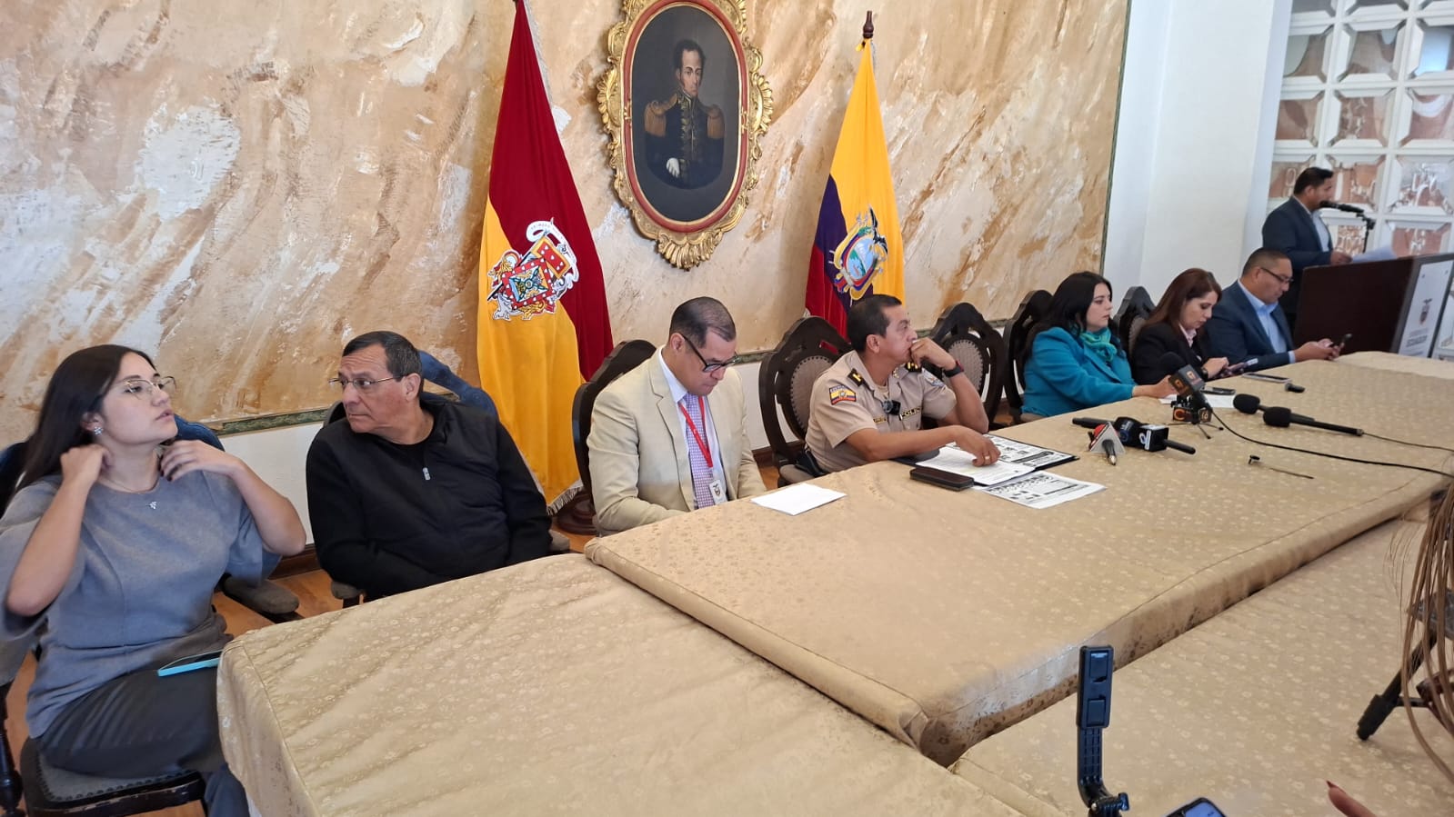 Este 31 de agosto se presentó el plan de contingencia por el regreso a clases en Cuenca y en la provincia del Azuay. Foto: El Mercurio