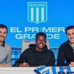 Alberto Campo firma contrato con Racing. Foto: Racing