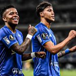 Keny Arroyo celebra gol de Cruzeiro. Foto: Cruzeiro