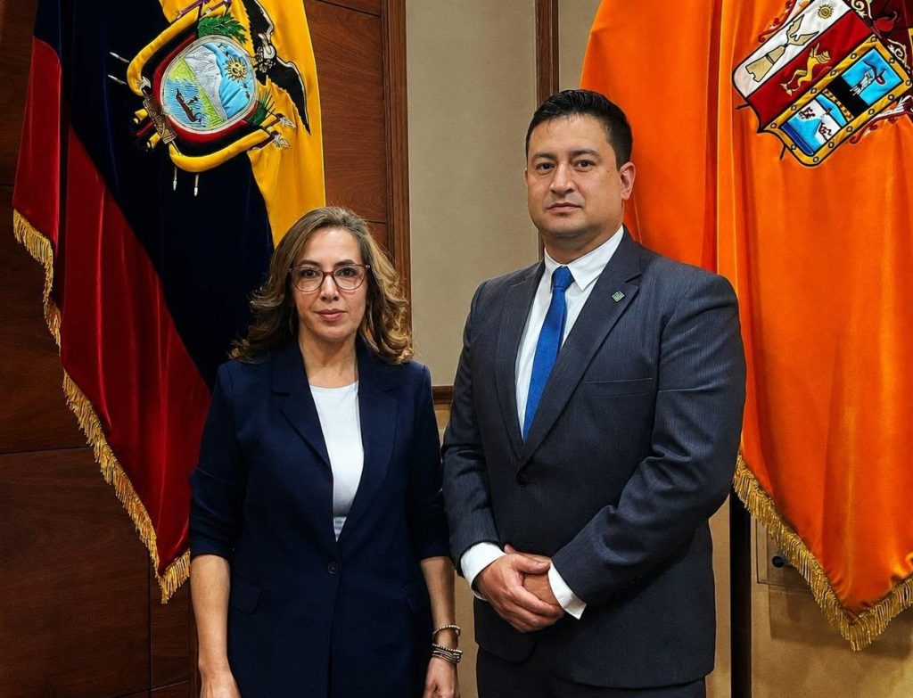 Alexandra Quintanilla y Bolívar Núñez.