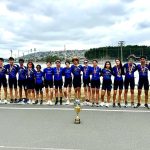 Azuayos celebran campeonato nacional de patinaje. Foto: Cortesía