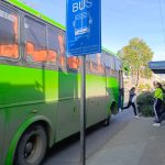 La EMOV empezó a hacer operativos para controlar que se cumpla con el precio del pasaje intracantonal. Foto: EMOV EP