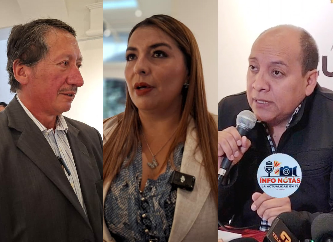Tres concejales de Cuenca dieron detalles sobre la labor desempeñada en materia de fiscalización. /Cortesía