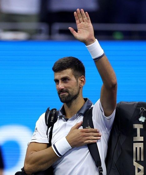Novak Djokovic en su último partido del US Open. /ATP