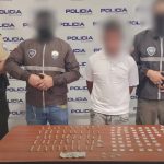 Personal policial ejecutó operativos en La Troncal y detuvo a ciudadano que vendía droga. /Cortesía