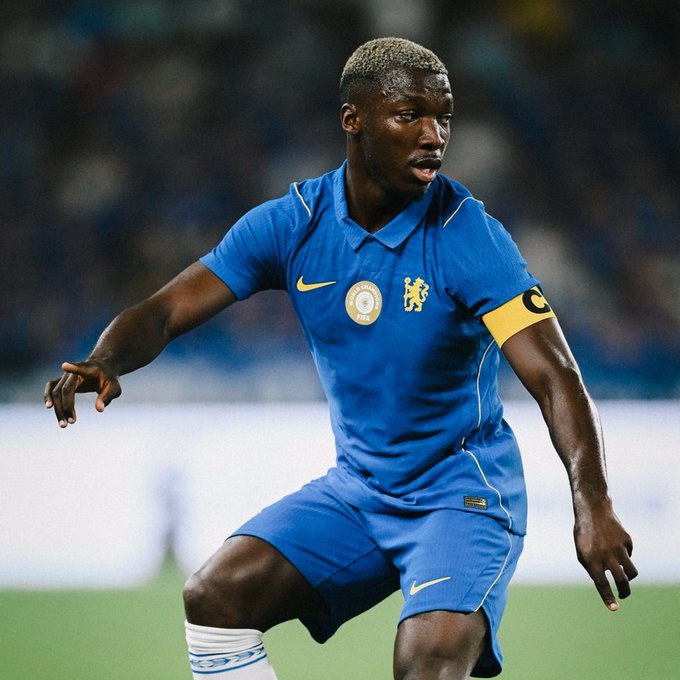 Moisés Caicedo en su primer partido con el Chelsea en la pretemporada. Foto: Chelsea