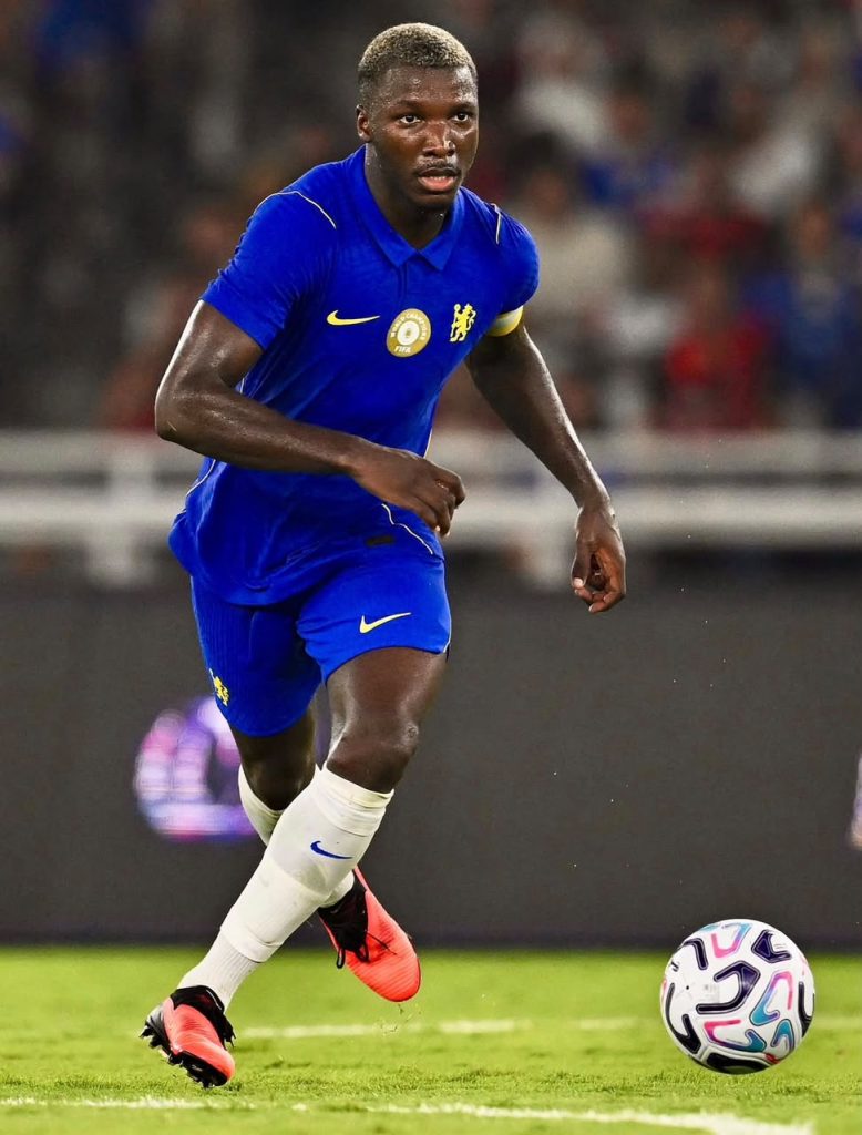 Moisés Caicedo en el amistoso del Chelsea. Foto: Moisés Caicedo