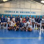 Jugadoras del equipo celebran clasificación al Sudamericano. Foto: Cortesía