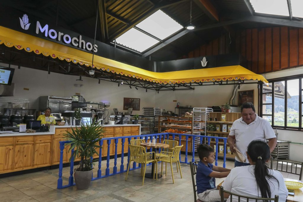 Morochos Café, en Cuenca, cuenta con un local en Victoria del Portete. Foto: El Mercurio