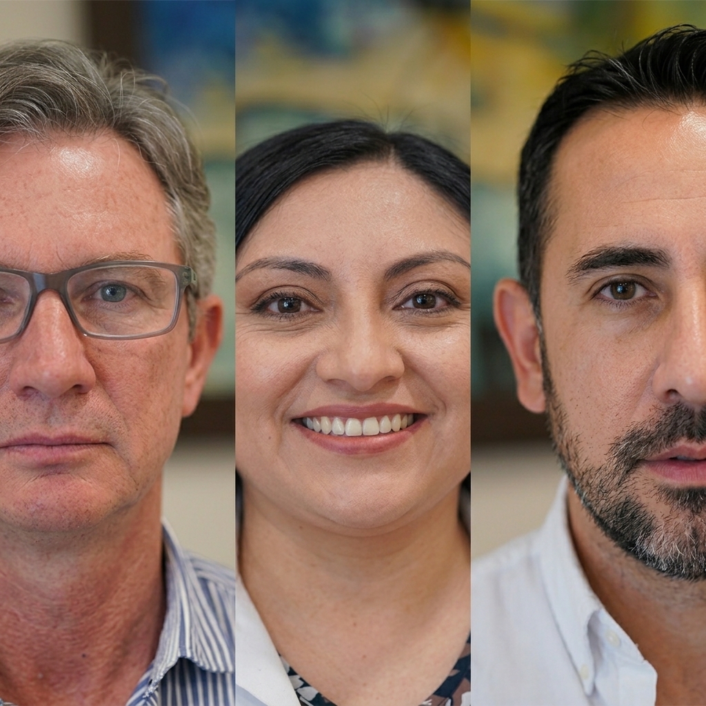 Diana Mera, Juan Carlos Vega y Juan Pablo Riquette debutan en las urnas en esta contienda.