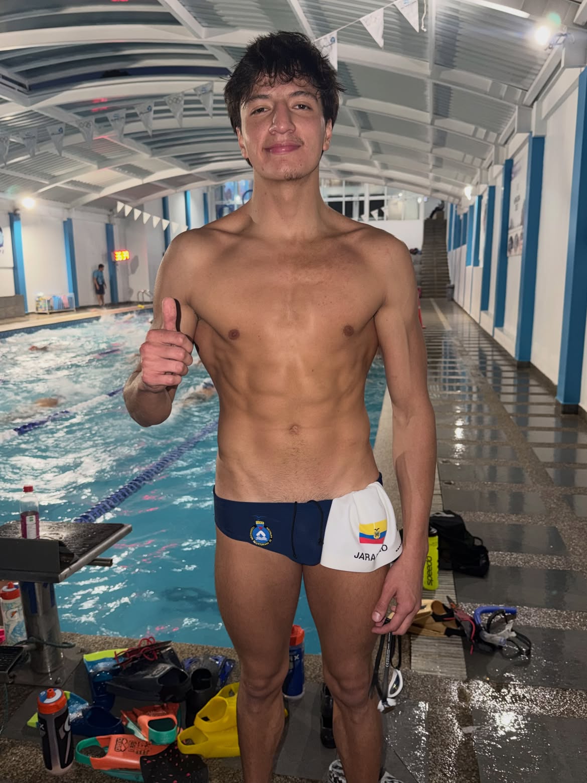 Felipe Jaramillo competirá en los 50, 100 y 200 metros espalda.