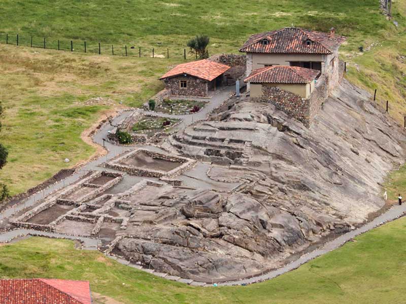 La celebración del Killa Raymi se vivirá en el complejo arqueológico Coyoctor – Baños del Inca, en el cantón El Tambo. /Cortesía