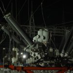 Subestación Milagro durante los trabajos de mantenimiento programados en el sistema eléctrico. /API