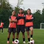 La Selección ecuatoriana femenina Sub-20 realizó ayer su último entrenamiento antes del debut mundialista en Polonia. /Cortesía