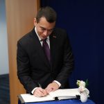 El presidente Noboa dispuso que se adelante el pago del décimo tercer sueldo. Foto: Presidencia