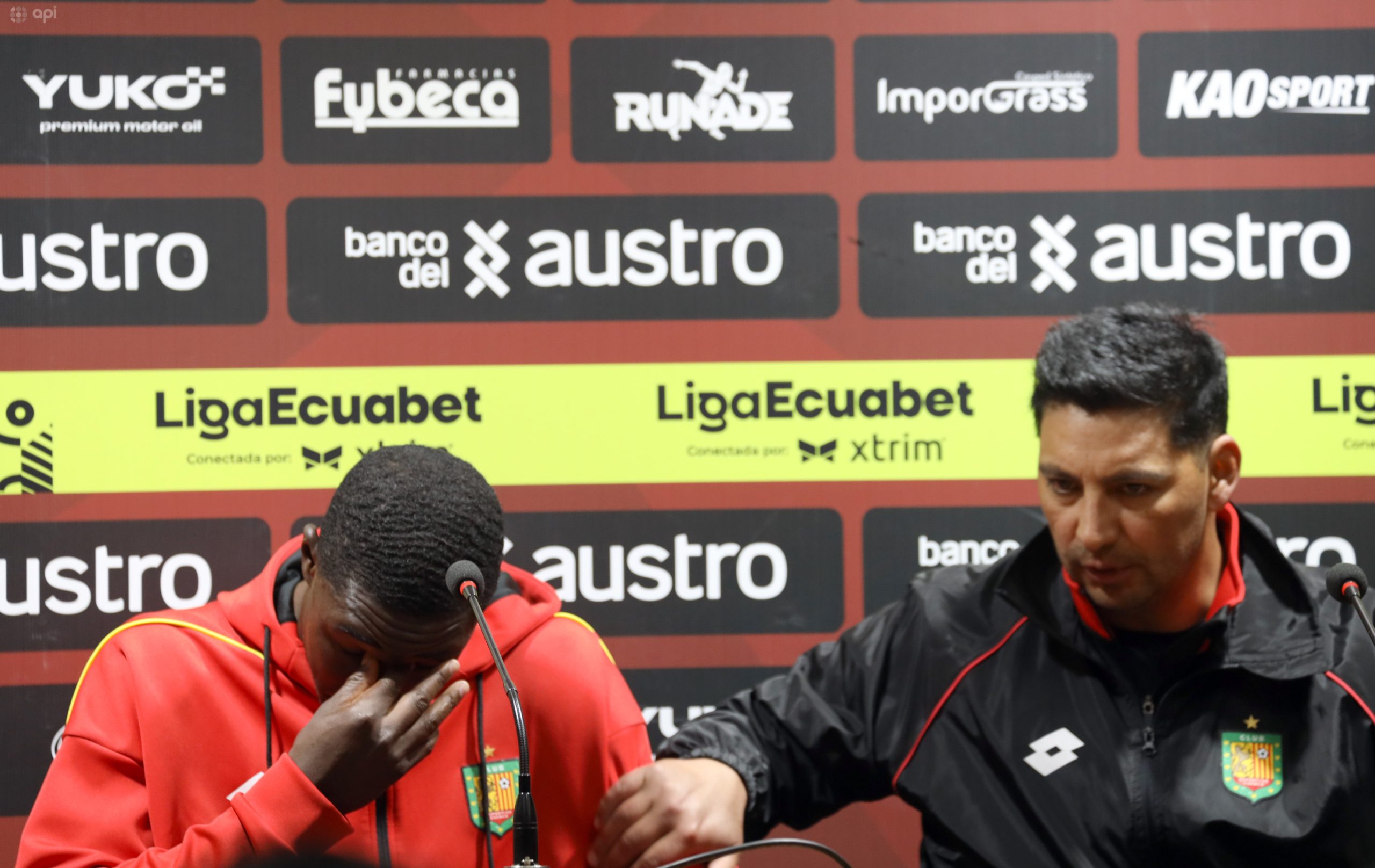 Cristian Benalcázar, jugador Deportivo Cuenca.