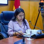La alcaldesa subrogante, Marisol Peñaloza, denunció de manera formal ante la Fiscalía, un contrato de comunicación, presuntamente irregular. /Cortesía