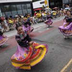 Se ha vuelta parte de una tradición celebrar el Mes de la herencia Ecuatoriana en Estados Unidos. Foto: AFP