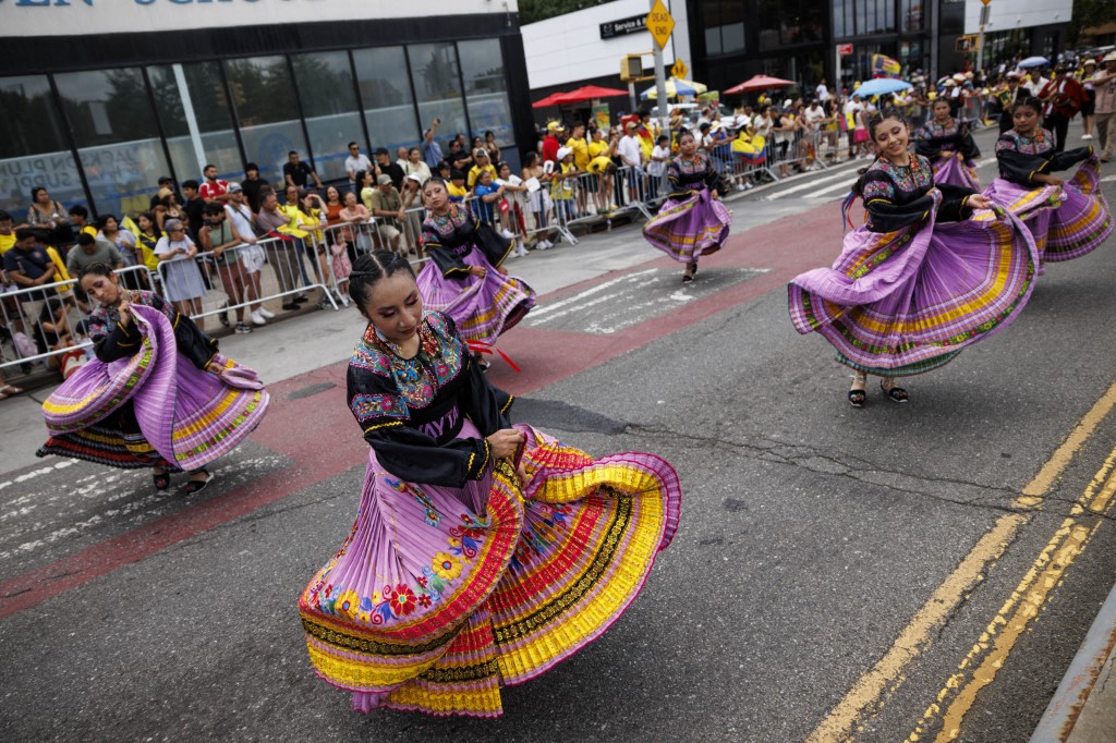 Se ha vuelta parte de una tradición celebrar el Mes de la herencia Ecuatoriana en Estados Unidos. Foto: AFP
