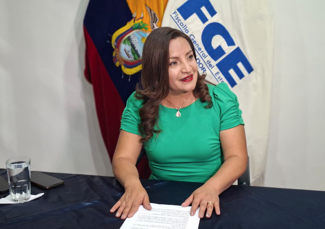 Ximena Rojas Castro es la nueva fiscal provincia de Azuay tras la salida de Marcos Flores Calle. /Cortesía