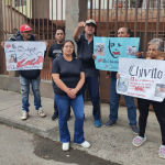 Familiares de Ángel Anguisca se manifestaron algunas ocasiones para que se haga justicia por su allegado. /Cortesía