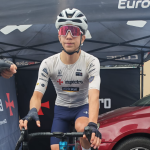 El ciclista cuencano Juan Carlos Córdoba ganó la segunda etapa II de la Vuelta al Ecuador. /Cortesía