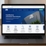 El SRI hará un mantenimiento en su página web. Foto referencial