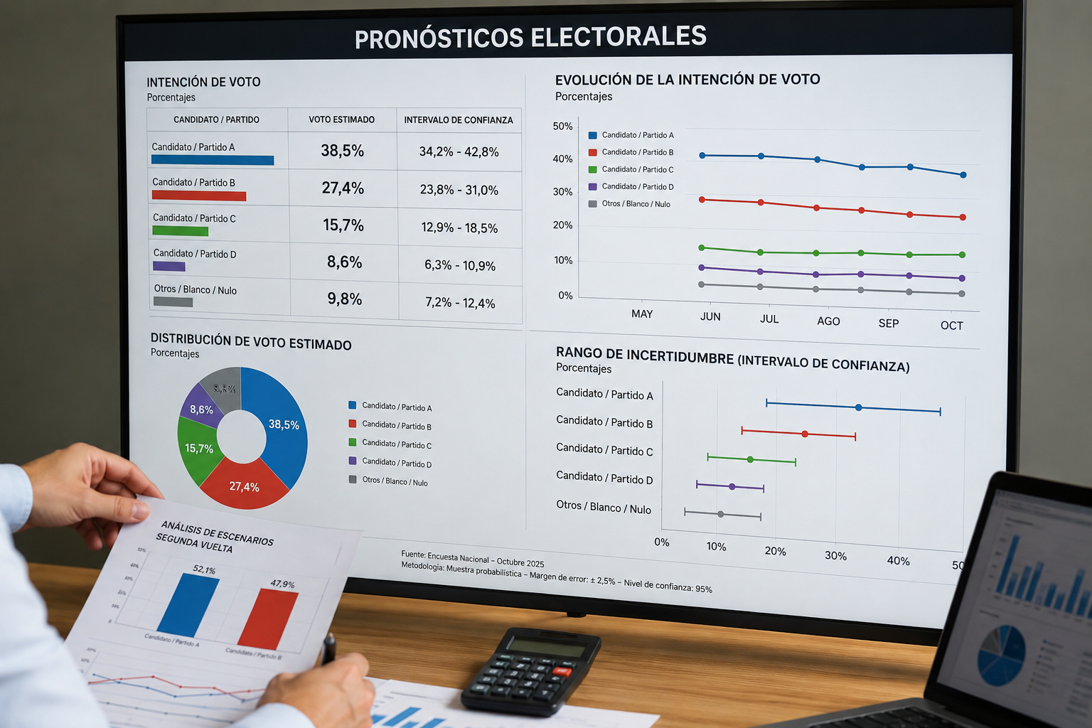 CNE tiene cinco autorizados para hacer pronósticos electorales para estas elecciones.