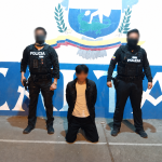 La Unase detuvo a un sujeto en Cuenca que está acusado de extorsionar. Foto: PN