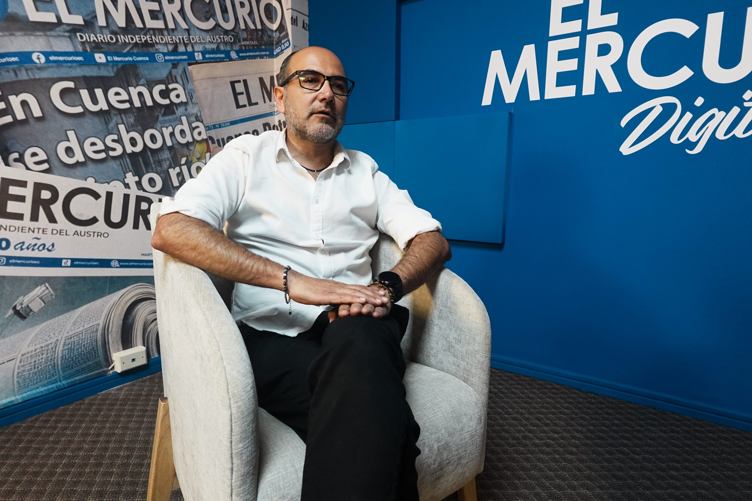 Juan Cristóbal Lloret busca llegar a la Alcaldía de Cuenca con el aval de la alianza La Provincia en Marcha.