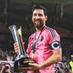 Lionel Messi levanta un nuevo título con el Inter Miami. Foto: Inter Miami