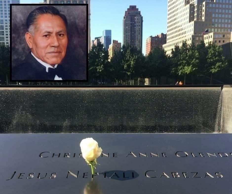 Jesús Neptalí Cabezas, migrante de Ecuador, murió en los atentados del 11 de septiembre de 2001 en EE.UU.
