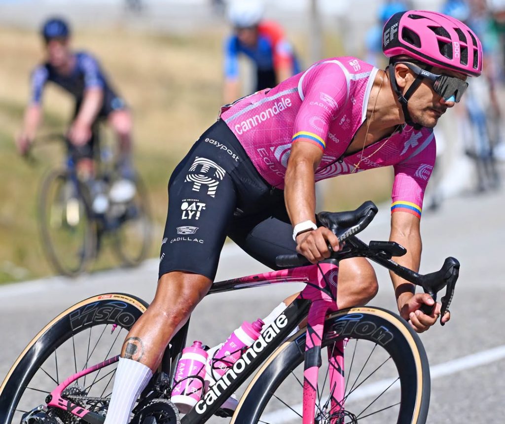 El ecuatoriano dio todo en La Vuelta a España 2026. Foto: Richard Carapaz