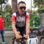 Bayron Guamá se quedó con la primera etapa de la Vuelta a Ecuador. Foto: El Mercurio