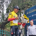 Bayron Guamá, ciclista ecuatoriano
