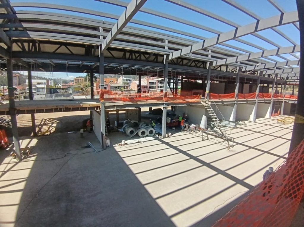 La nueva Terminal Terrestre Sur de Cuenca.