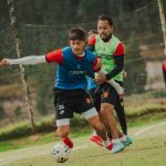 Matías Klomowicz, jugador del Deportivo Cuenca.