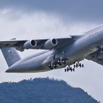 Arribó al aeropuerto internacional José Joaquín de Olmedo de Guayaquil el avión Lockheed C-5M Super Galaxy, de la Fuerza Aérea de Estados Unidos. /AFP