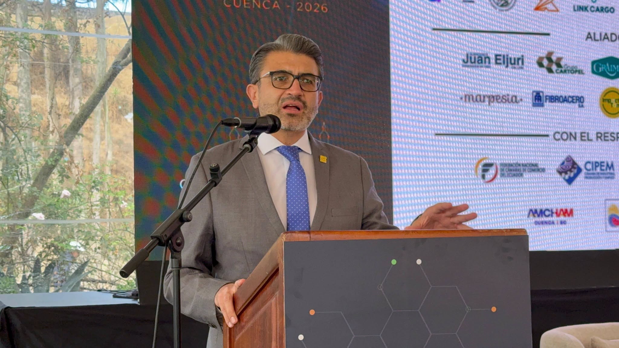 Xavier Bermúdez, gobernador del Azuay.