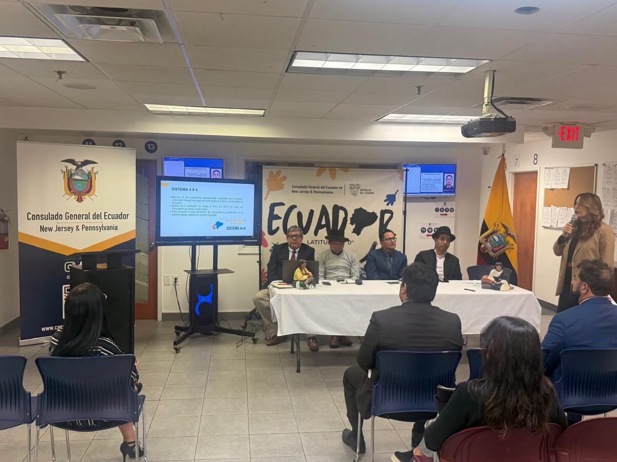Consulado de Ecuador atenderá a los inmigrantes ecuatorianos radicados en Nueva Jersey. Foto: Facebook