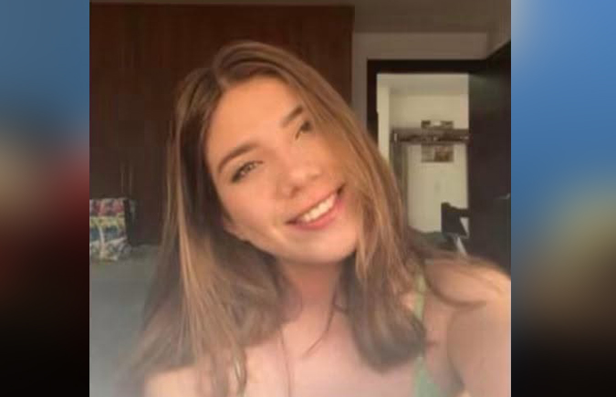 La joven Alittzy Kristell Dota Bermeo está desaparecida en Cuenca, según confirmó la Policía Nacional. /Cortesía