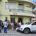 Un accidente ocurrió en el Centro Histórico de Cuenca. Foto: El Mercurio