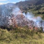 Incendio en Girón