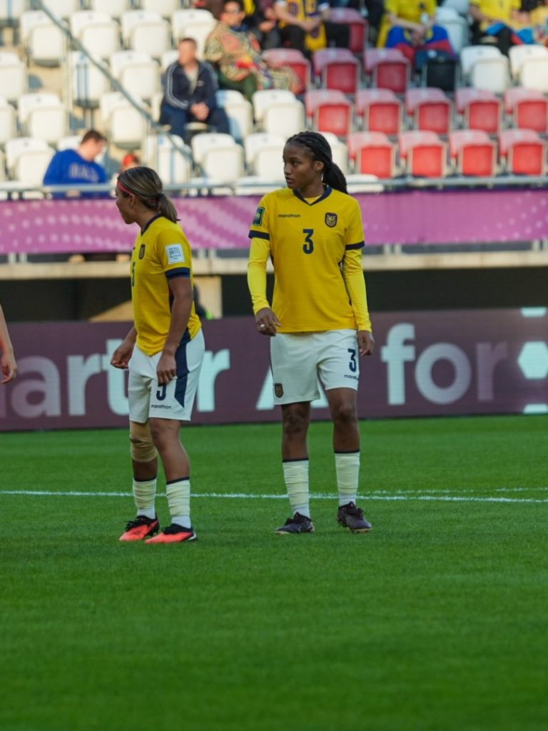 La selección femenina de Ecuador perdió frente a Corea del Sur. Foto: La Tri