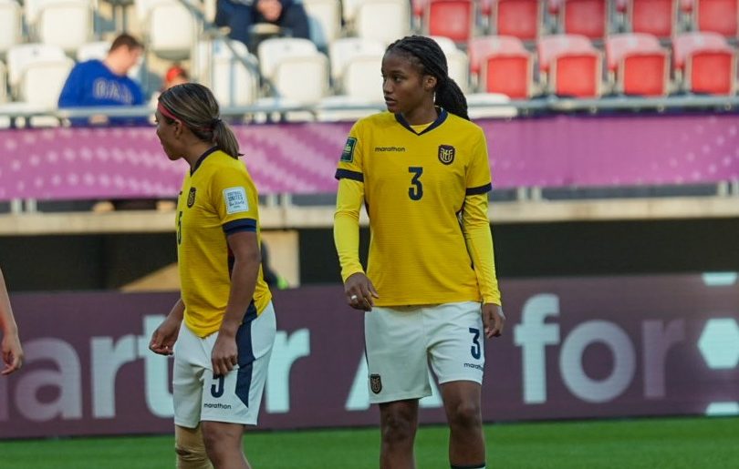 La selección femenina de Ecuador perdió frente a Corea del Sur. Foto: La Tri