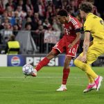 Musiala celebra gol ante el Bodo en Champions. Foto: Bayern Múnich