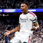 Kylian Mbappé celebra goles del Real Madrid. Foto: Real Madrid