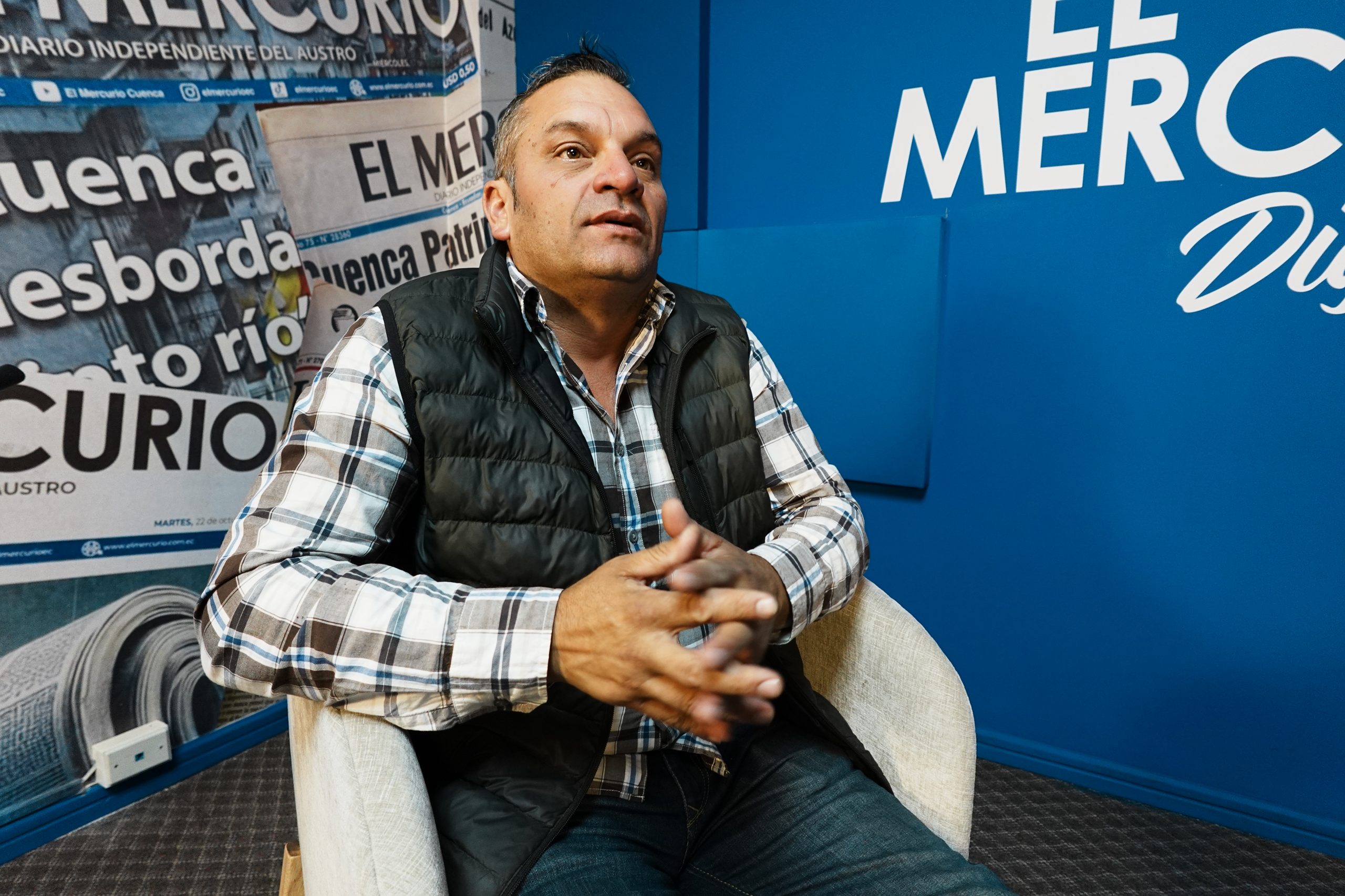 Pablo Webster es candidato a la Prefectura de Azuay con el movimiento político Nueva Generación (Lista 100).