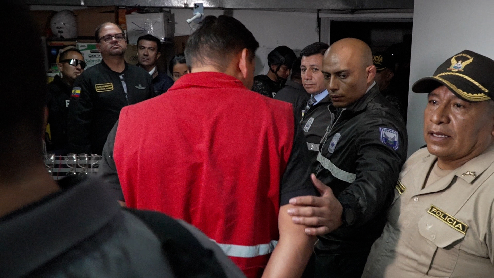 Un funcionario público fue detenido por la Policía Nacional. Foto: Minedec