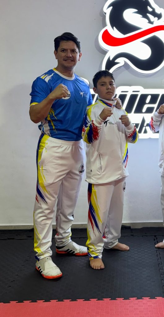 Guido Sigüenza y Emilio Andrade luego de un entrenamiento. /KYY